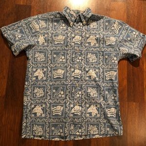 Pre-owned Reyn Spooner S/s button down sz S blue
